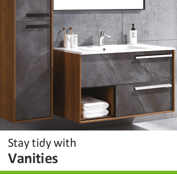 Bathroom Vanities &amp; Side Cabinets